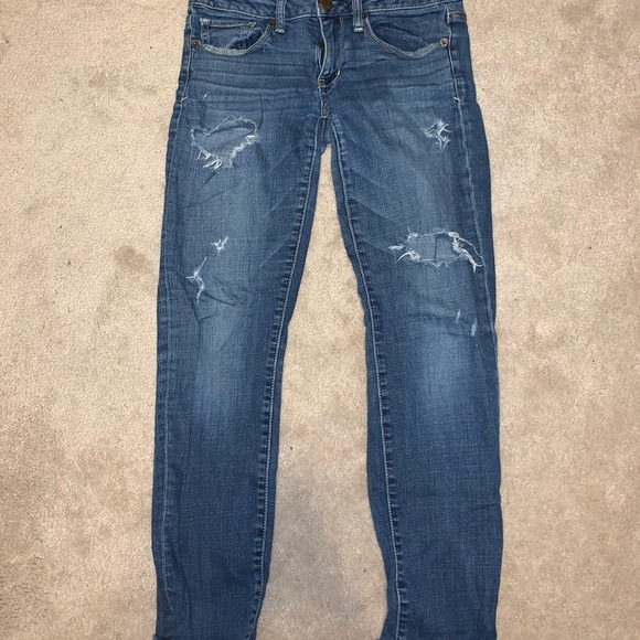 American Eagle outfitters skinny jeans distressed - Picture 2 of 6